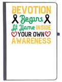Udnag Ruled Notebook Diary Awareness | Devotion Begins At Home, Inside Your Own Awareness, [A5 80Pages 80Gsm]