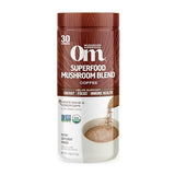 Om Mushroom Superfood Coffee Blend Mushroom Powder, 6.24 Ounce Canister, 30 Servings, Organic Arabica Beans, Lions Mane, Cordyc