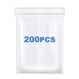 Somoga 200 PCS 2 x 2 Thick 4 Mil Small Clear Zip Poly Bags Plastic Reclosable Zip Seal Lock Bags Heavy-Duty Necklace Ring Coin B