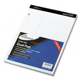 Ampad Evidence Dual Pads PAD,DUAL LTR LAWRULE,WHT 9892901 (Pack of15)