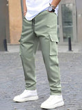 Anni Designer Men'S Pure Cotton Casual Regular Fit Cargo With 4 Pockets (Kargo Pista-Vks01_M_Pista_Medium),Pista,M,,,
