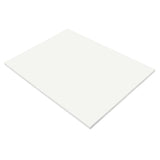Prang (Formerly SunWorks) Construction Paper, White, 18 x 24, 50 Sheets