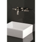 Kingston Brass Ks8122Dl Concord Bathroom Faucet, 8 Inch Spout Reach, Polished Brass