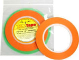Custom Shop 1/4 Fine Line Tape Fineline Masking Tape Polytape Orange 1/4 X 60 Yard Roll