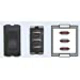 Diamond Momentary On/Off/On Switch, Black, 3/Bag