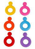 HOMIES, Thumb kids Non toxic colorful Ring wax crayon paint Set of 6 pieces (4.5 * 3cm)