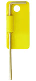 7mm GoldGuard Plated Hex LWrench Short Tagged/Barcoded