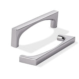 khtumeware 10 Pack Solid Handles 5-Inch(128mm) Polished Chrome Cabinet Pulls,Heavy Duty for Kitchen Cabinets, Cupboards, Drawers