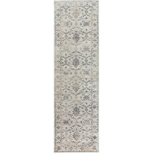 Alora Decor Swagger 2'3' X 7'7' Floral Natural/Beige/Tan/Gray Area Rug