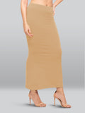 Lyra Lycra Saree Shapewear Petticoat For Womens Sarees Wheat M