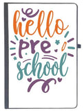 Udnag Ruled Notebook Diary School | Hello Pre Schooll, [A5 80Pages 80Gsm]