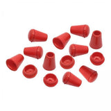 ATORSE 3x10Pcs Toggle End Cord Stop Cord Ends Bell Stoppers for Paracord Bag Backpack Red