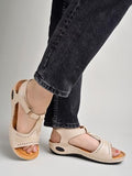 Shoetopia Women'S Block Heel Mules,Cream,8,B0BSC9YH66