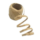 ATORSE 5x20m/Roll Raffia Paper Ribbon Gift Package String Scrapbooking Light Coffee