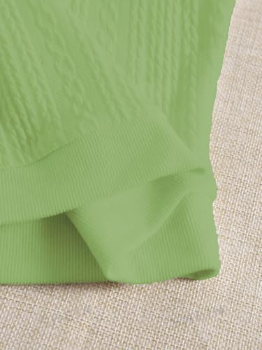 Toplot Women'S V-Neck Solid Textured Tank Top (Collar-Tank-Top-5193-Pista-M),Green,,B0DF1W3GD3
