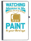 Udnag Ruled Notebook Diary Tv | Watching, [A5 80Pages 80Gsm]