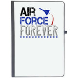 Udnag Ruled Notebook Diary Airforce | Air Force Forever, [A5 80Pages 80Gsm]