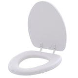 Mayfair 113EC 000 Soft Cushioned Toilet Seat, 1 Pack Elongated, White
