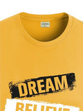 Adro Men'S Solid Regular Fit T-Shirt (Rn24-Dba-Mu_Mustard,MustardApparel,XL
