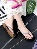 Shoeopia Embellished Strap Silver Flats For Women & Girls /Eu39,Silver,6,B0DZVN2QKQ