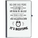 Udnag Ruled Notebook Diary Sleeping | Bed Time, [A5 80Pages 80Gsm]