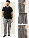 Toplot Men'S Regular Casual Pants (Strip-Trouser-5206-Grey-36_Grey,Grey,36,B0DJKXTMJB