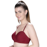 Trylo Riza Bareneck 36 Ruby B - Cup,RUBY,36,B09GNHNTJ1