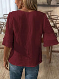 Toplot Fashion Women Tops || Shirt For Woman || Trendy Top For Women || Western Tops For Woman Stylish || Value Pack (Pop-Tshirt-5231-Maroon-Maroon-M),Maroon - Maroon,,B0FCS6LBP3