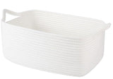 OIASKET Woven Storage Basket with Gift Bag, Ribbon and Wrap Tissue Paper, Baskets for Gifts Empty, Small Rope Baskets with Handl