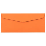 JAM PAPER #10 Business Colored Envelopes - 4 1/8 x 9 1/2 - Orange Recycled - 100/Pack