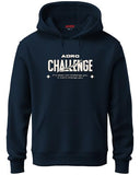 Adro Mens Abstract Design Backside Printed Hoodies In Premium Cotton Fleece 340 Gsm (H23-M-Chl-Nb_Navy_L)