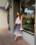 Anni Designer Women'S Rayon Viscose Printed Maxi Dress Set (Sarwala White_Xxl_White_Xx-Large),White,2XL,Rayon,Shirt,