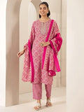 Libas Women'S Cotton Blend Kurta Sets (99694_Pink_L)
