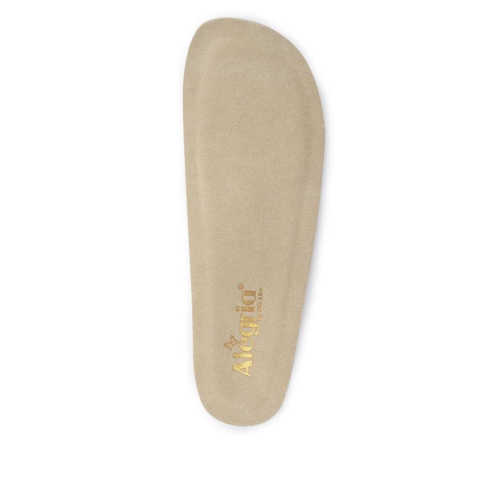 Alegria Women's Classic Replacement Arch Support Footbed Tan Brown 9.5-10 Wide Width US