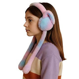 Japak Trending Kids Winter Ear Muffs Cute Winter Muffler Headband With Choo Choo Sound/Soft Plush Hair Cover For Girls, Boys And