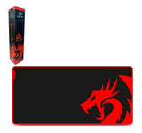 Redragon Kunlun Exteded Gaming Mouse Pad Black and Red 840x420mm P006A, Extended