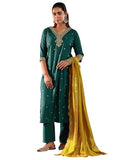 Libas Women'S Silk Blend Kurta Set (Gs1008