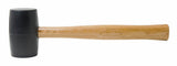 Rubber Mallet, Rubber, 131/2 In. L