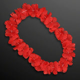 Blinkee Hawaiian Flower Lei Necklace Red