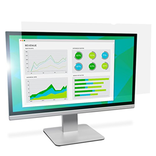 3M Anti-Glare Filter For 27'' Widescreen Monitor (Ag270W9B), Clear