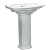 Washington 550 Pedestal Lavatory 8 Widespread