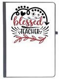 Udnag Ruled Notebook Diary Teacher | Blessed , [A5 80Pages 80Gsm]