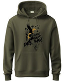 Adro Men'S Cotton Neck Hooded Sweatshirt (H24-M-Dream-Ol-Xl_Olive)