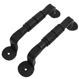 SaKeGa Barrel Hand Forged Length: 6 1/2 Inch Iron Pull Pair