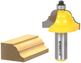 YONICO Classical Roman Ogee Router Bits Edge Forming 9/16Inch 1/2Inch Shank 13124