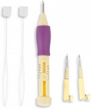 Bolt Bee Punch Needle Kit, Adjustable Pen With 3 Interchangeable Needles And Threaders, Diy Loop And Satin Stitch Craft, Profess