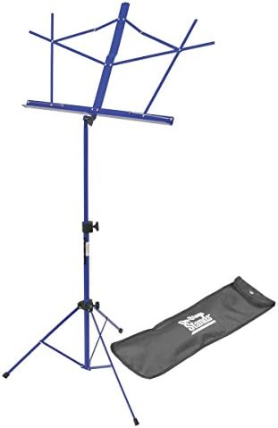 Compact Sheet Music Stand (Dark Blue, W/ Bag)