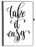 Udnag Ruled Notebook Diary Take It Easy, [A5 80Pages 80Gsm]