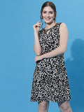 Oomph! Women'S Western & Fusion Wear Western Dresses For Women Black - Md563,Black,Black,M