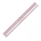 ATORSE 5xGrading Ruler Metric and inch Graph Ruler 18 inch Tailor Ruler for Tailoring